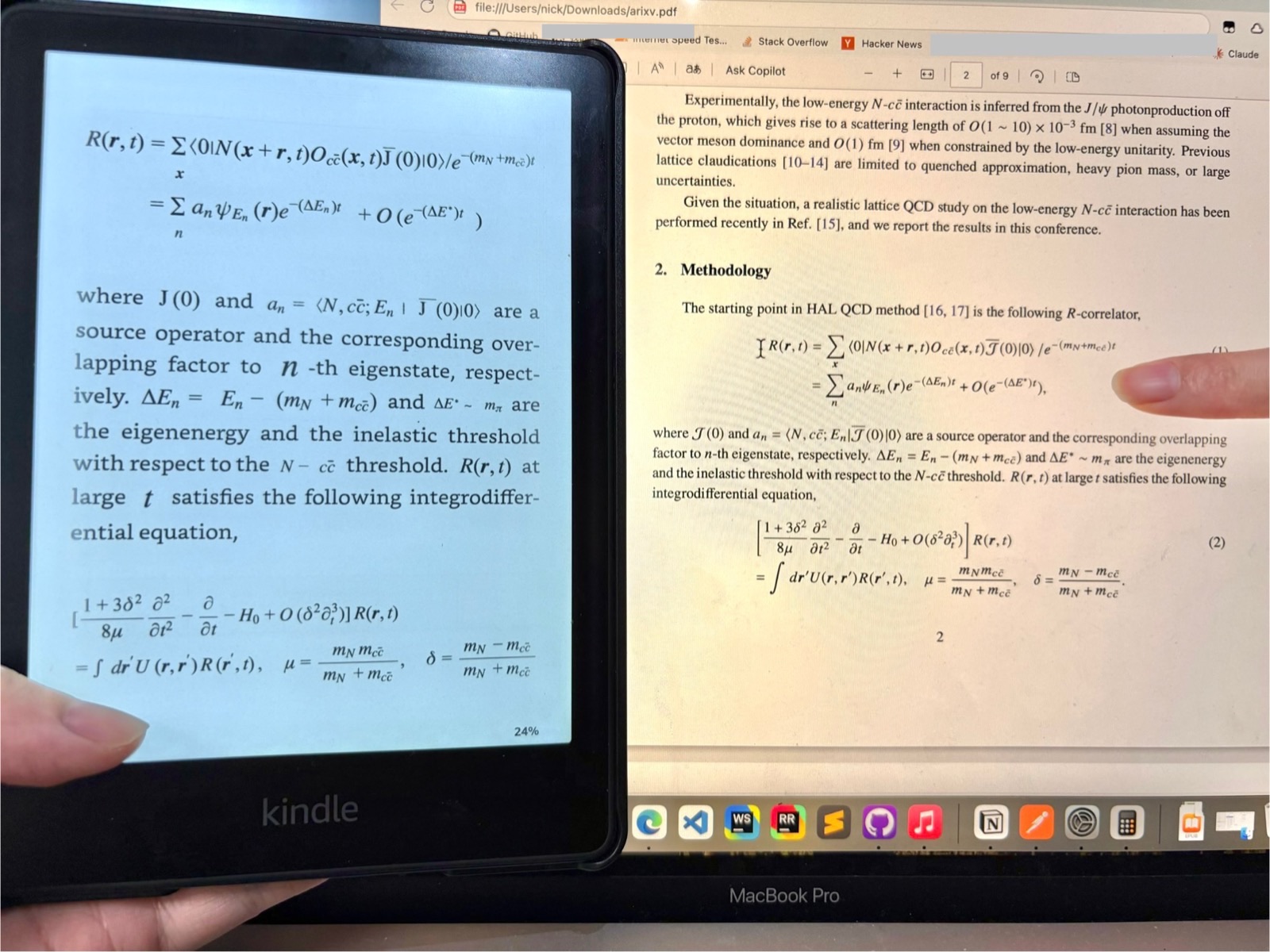 Complex math PDF conversion